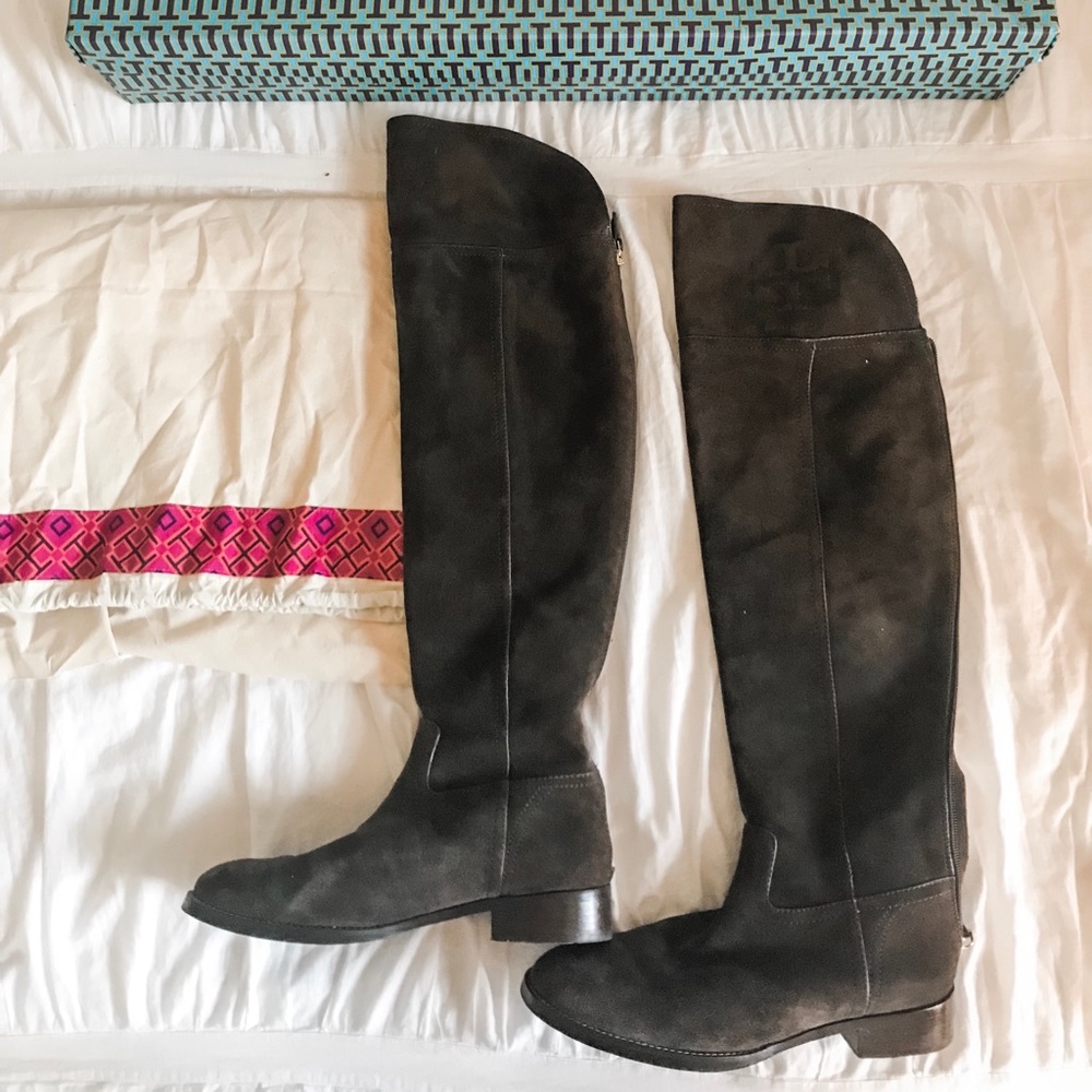 COPY - Tory Burch OTK suede boots